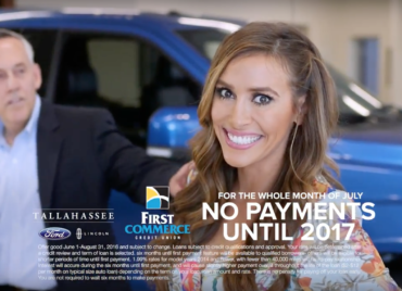 Tallahassee Ford – No Payments Until 2017